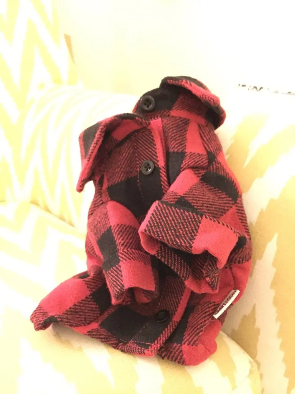 Buffalo Plaid Dog Shirt